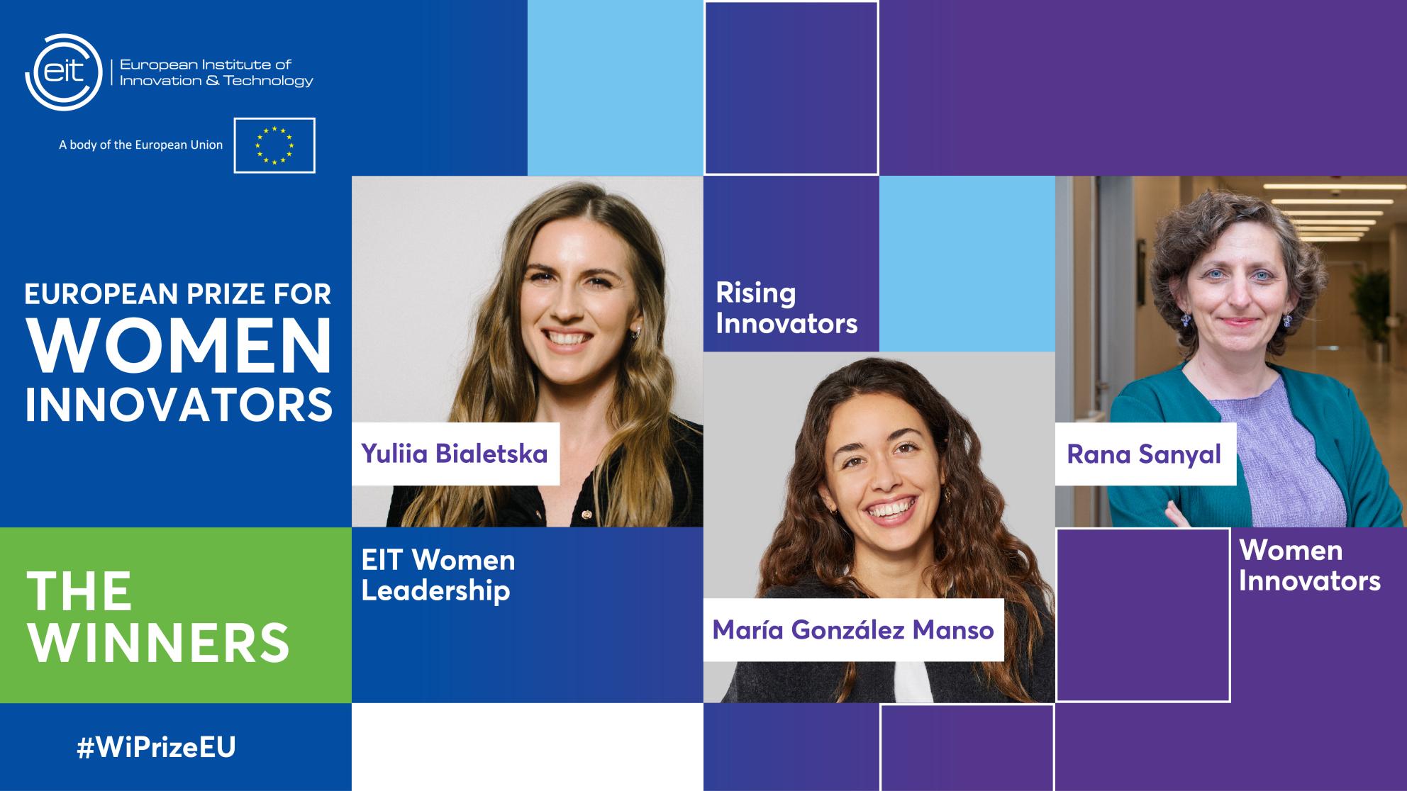 Winners of European Prize for Women Innovators announced