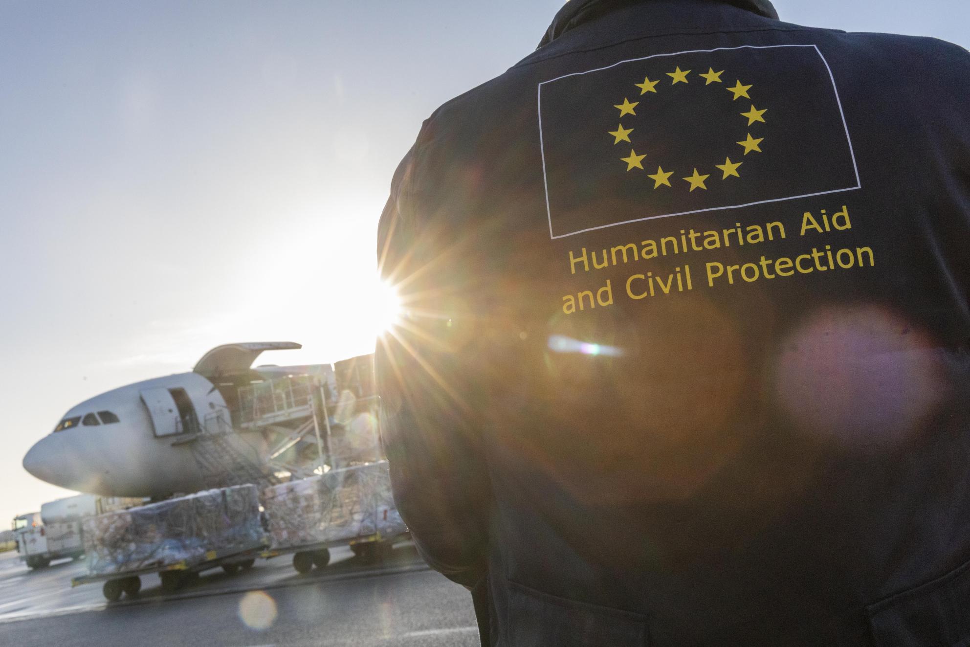 EU launches humanitarian air bridge to carry vital supplies to Syria