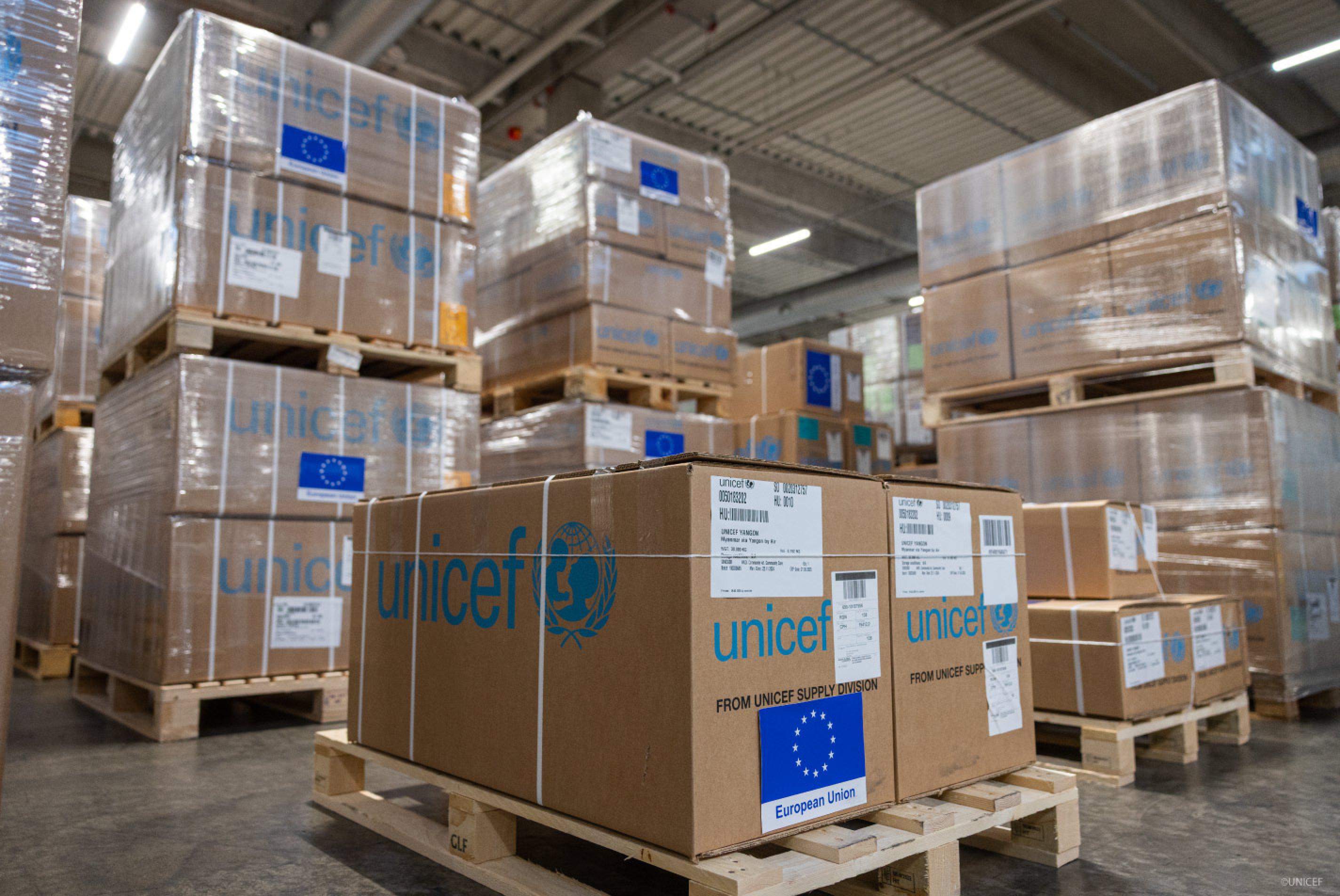 EU launches humanitarian air bridge after Myanmar earthquake