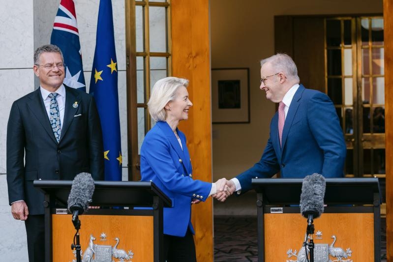 EU and Australia strengthen ties with trade agreement