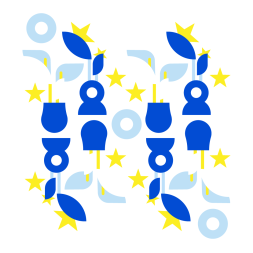 Smart watch wallpaper - European flowers 3