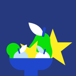 Smart watch wallpaper - Fruits