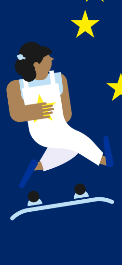 iOS wallpaper - Girl skater