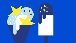 Laptop wallpaper - Ice cream time