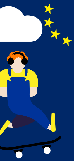 iOS wallpaper - Jumping skater