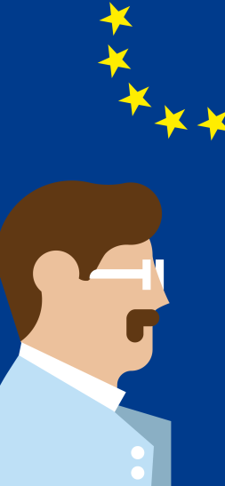 iOS wallpaper - Moustache Man