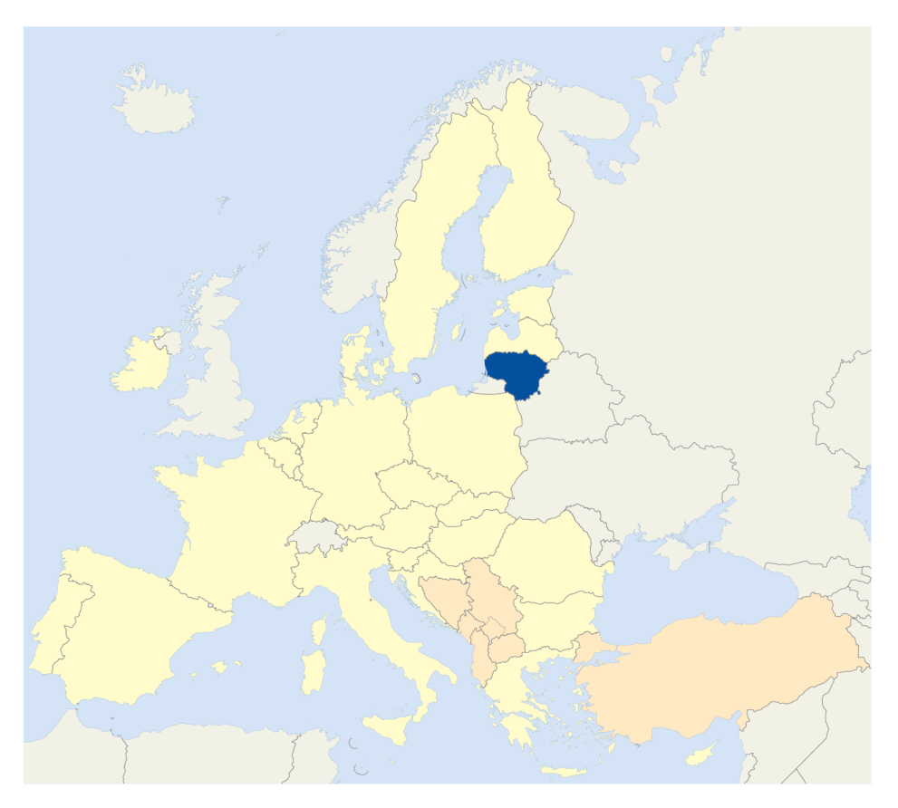 Lithuania in Europe