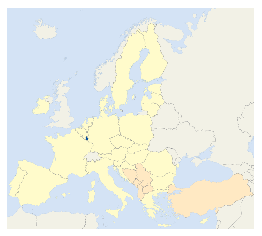 Luxembourg in Europe