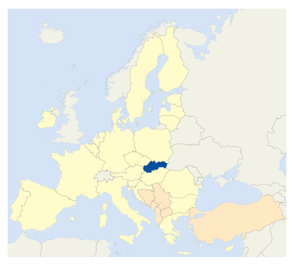 Slovakia in Europe