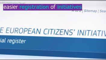 European Citizens Initiative: shaped by your views