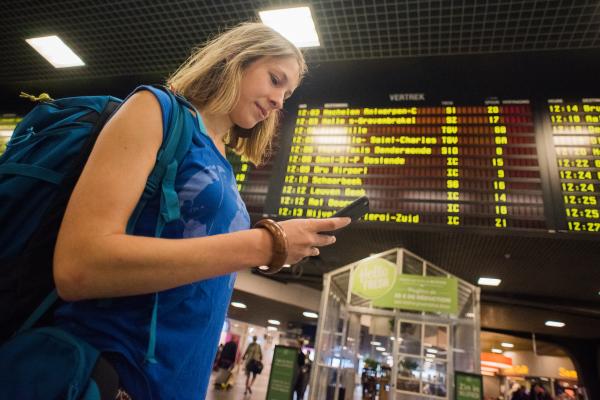 The use of Wi-Fi and roaming in train and metro stations, and in public spaces