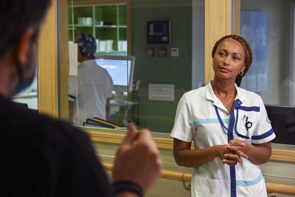 Coronavirus - Portrait pictures of workers in the frontline in Europe