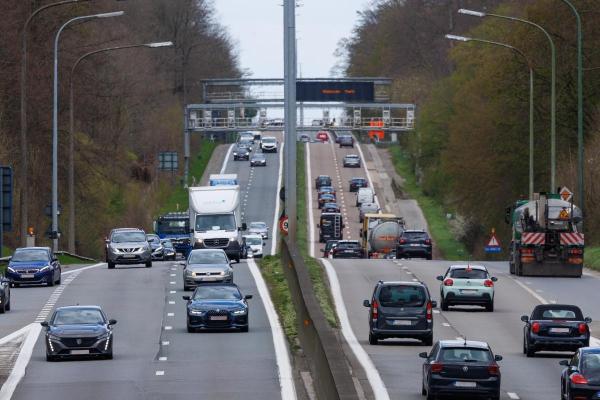 Car traffic in Belgium