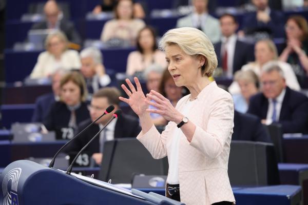 Parliament re-elects Ursula von der Leyen as Commission President