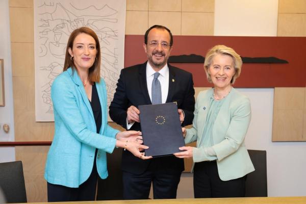 Visit of Ursula von der Leyen, President of the European COmmission, to Cyprus