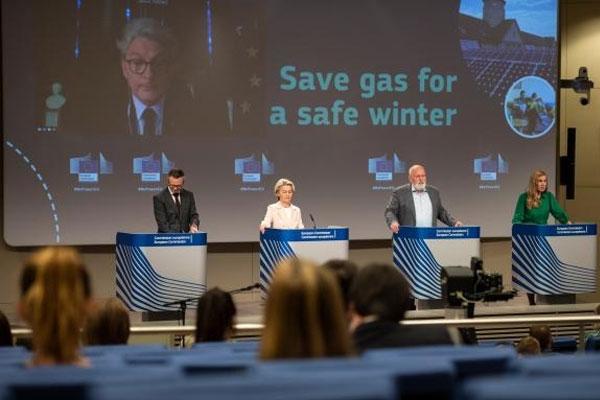 Save Gas for a Safe Winter with Ursula von der Leyen, Frans Timmermans, Kadri Simson, Thierry Breton