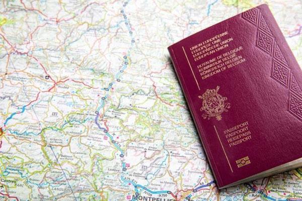 Map and passport