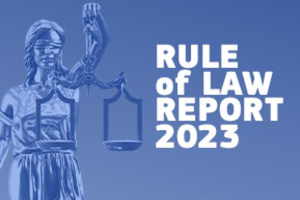Rule of Law Report 2023 visual identity