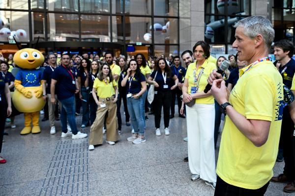Visiteurs au Conseil de l’Union européenne